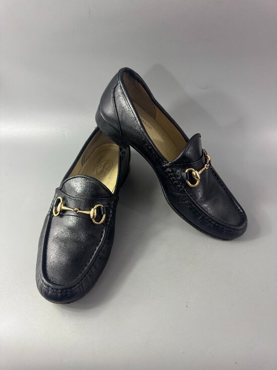 Church\'s Shoes Prima Classe Black Leather Horsebit Loafers, Men\'s Size 7.5 main image 4